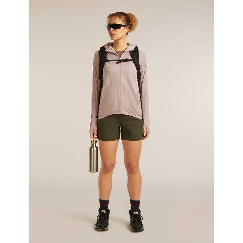 Icebreaker W 150 MerinoFine Ace LS Zip Hoodie image number 2